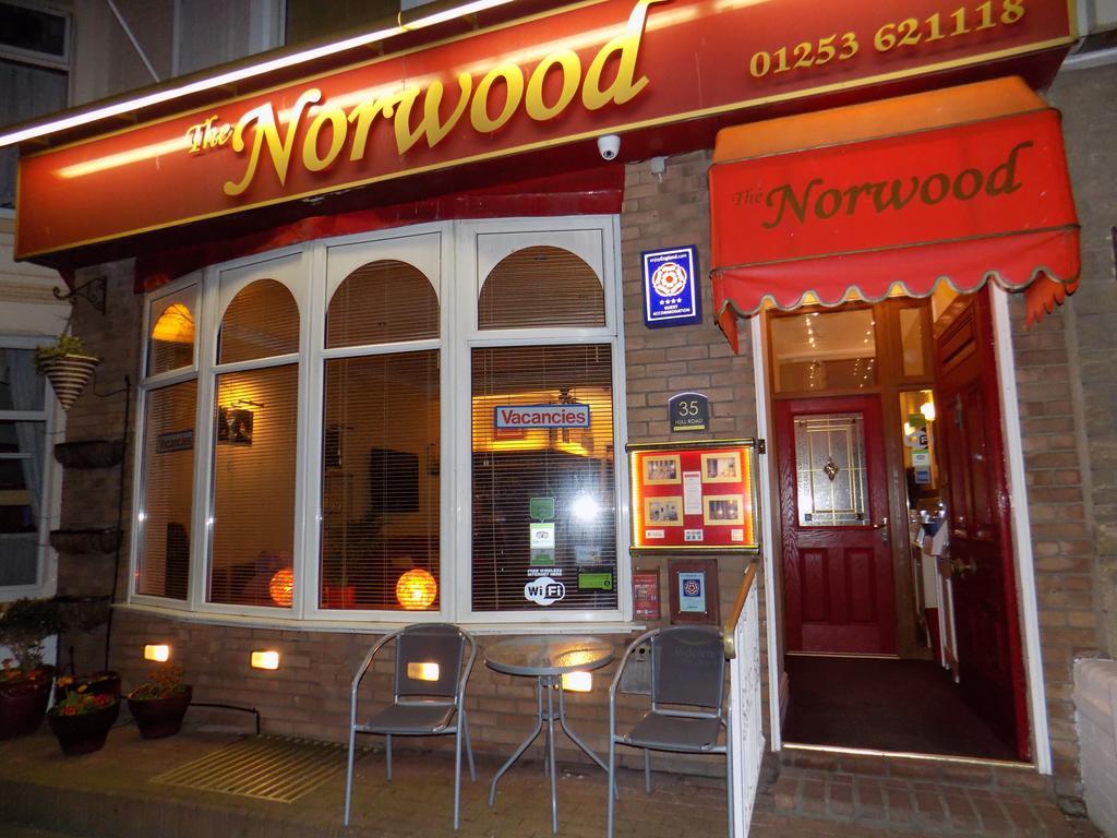 The Norwood Bed & Breakfast Blackpool Exterior foto